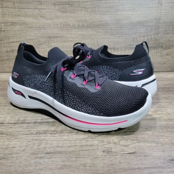 Skechers Womens Sneaker Go Wlak Arch Fit Sz 8.5 - Picture 7 of 9